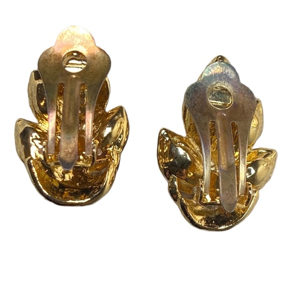 Jewel Toned Brooch & Earring Lot - Picture 3 of 8